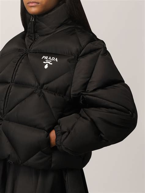 black prada coat|Prada coats women.